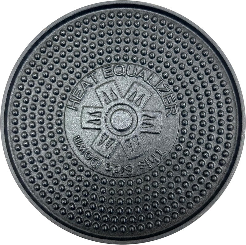 Heat Equalizer -9.25 inch Cast Iron Heat Diffuser Plate for Gas & Electric Stoves | Even Heat Distribution & Simmer Plate-even cooking-Durable Heat Tamer for Burners & Cooktops - Image 1